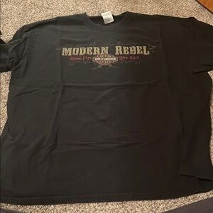 Fargo Harley-Davidson Black Men's Shirt 2XL